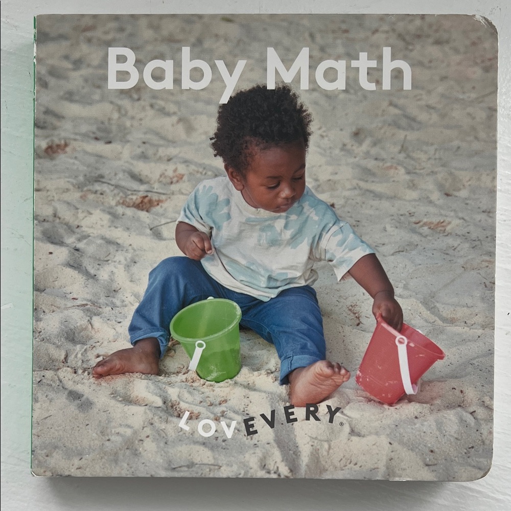 LOVEVERY Baby Math Book Board Book